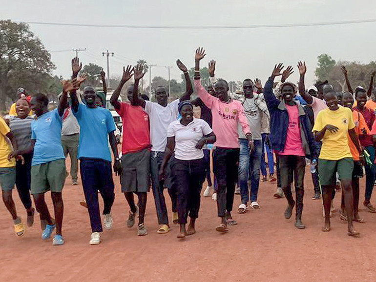 Il viaggio del papa in Sud Sudan. Giovani in cammino per incontrarlo