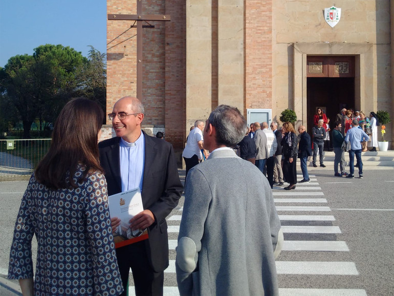 L'ingresso dei nuovi parroci a Vigonza, Conselve e Murelle, Madonna Pellegrina