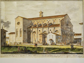 La Basilica di Sant'Agostino, brutalmente "cancellata" nel 1806. La prima chiesa mendicante