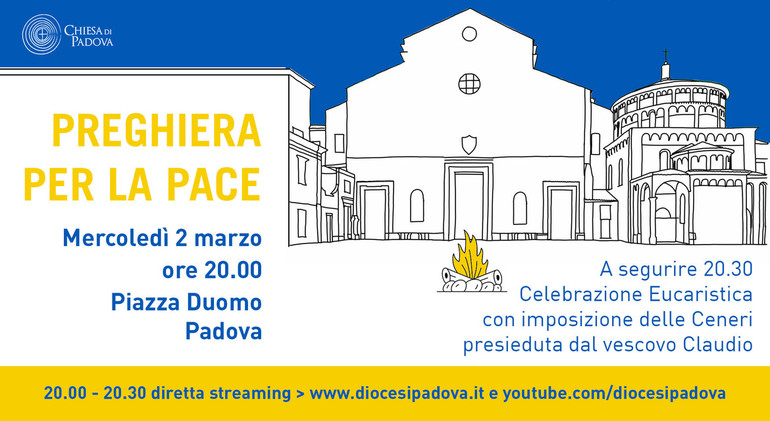 La Chiesa di Padova prega per la pace in Ucraina