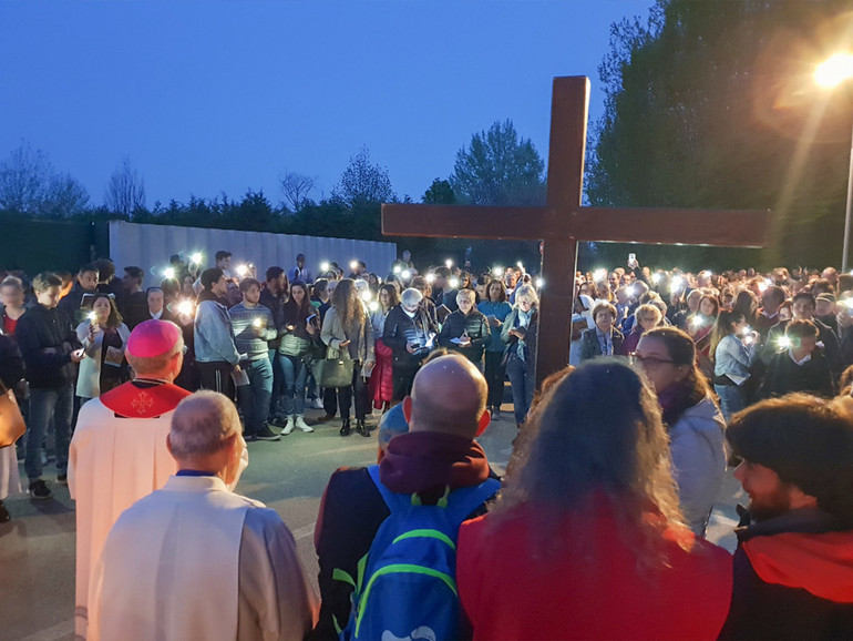 La Via Crucis all’Opsa. Tradizionale appuntamento mercoledì 5 aprile