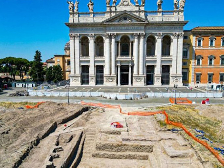 Laterano: dal cantiere del Giubileo nuove tracce della storia di Roma Laterano: dal cantiere del Giubileo nuove tracce della storia di Roma
