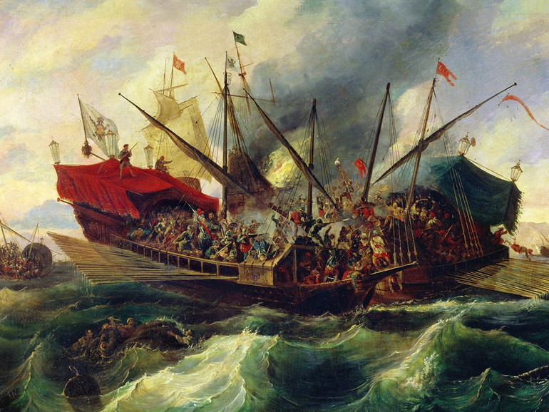 Lepanto nel segno dell’alleanza. Il 7 ottobre del 1571, esattamente 450 anni fa, la Lega santa sconfisse la flotta turca dell’Impero ottomano