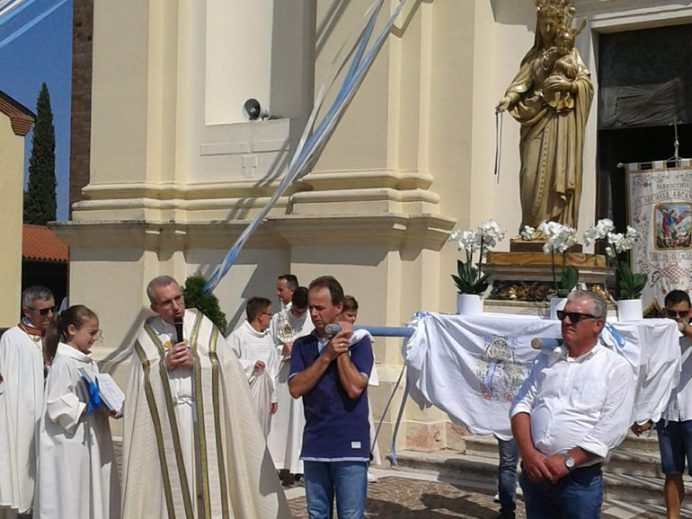 Madonna della Cintura a Sant'Angelo di Sala. Messa per le vittime e i propri cari