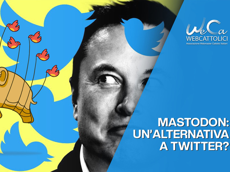 “Mastodon: un’alternativa a Twitter?” Mercoledì 16 novembre nuovo Tutorial WeCa “Mastodon: un’alternativa a Twitter?” Mercoledì 16 novembre nuovo Tutorial WeCa