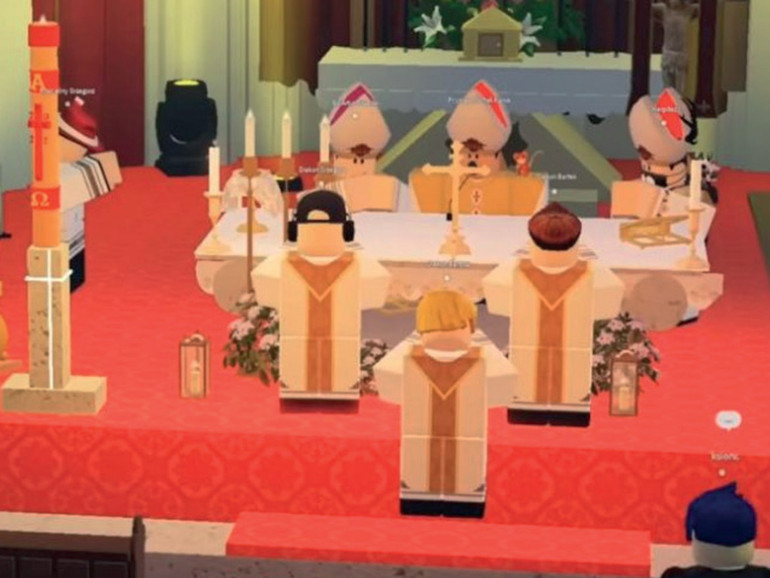 Messa reale o virtuale? In Polonia sempre più popolari le "liturgie" sulla piattaforma Roblox