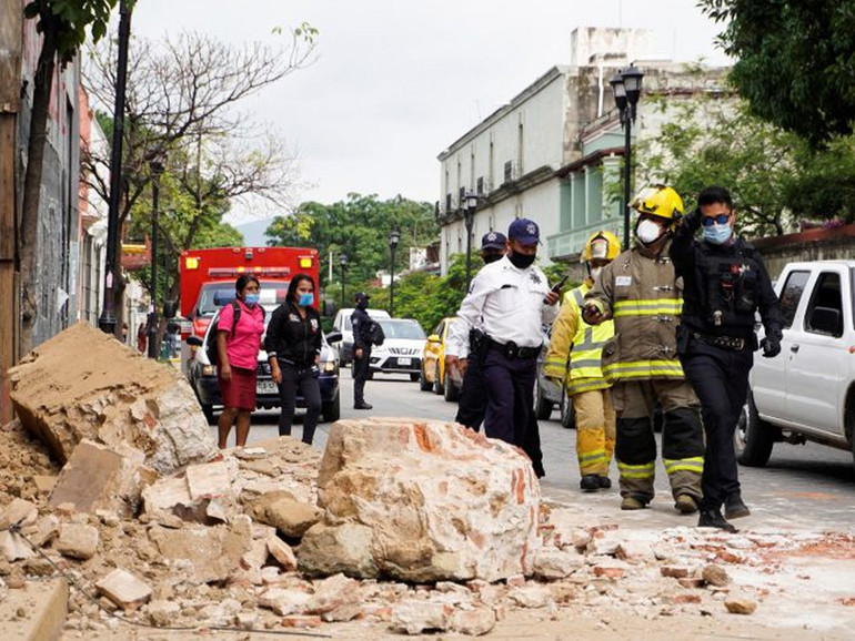 Messico: forte terremoto nello Stato di Oaxaca, finora 6 vittime accertate, molti danni a edifici e chiese