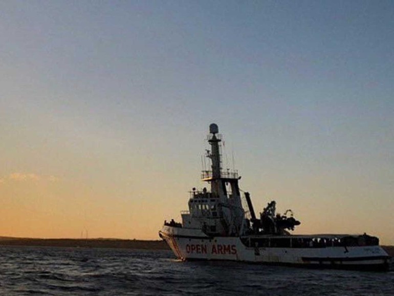 Migranti, Agrigento: Open Arms a Porto Empedocle con 146 a bordo
