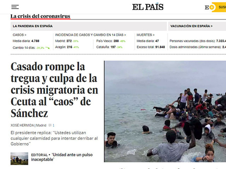 Migranti, il premier spagnolo va a Ceuta: "Difesa dell'Ue a ogni costo"