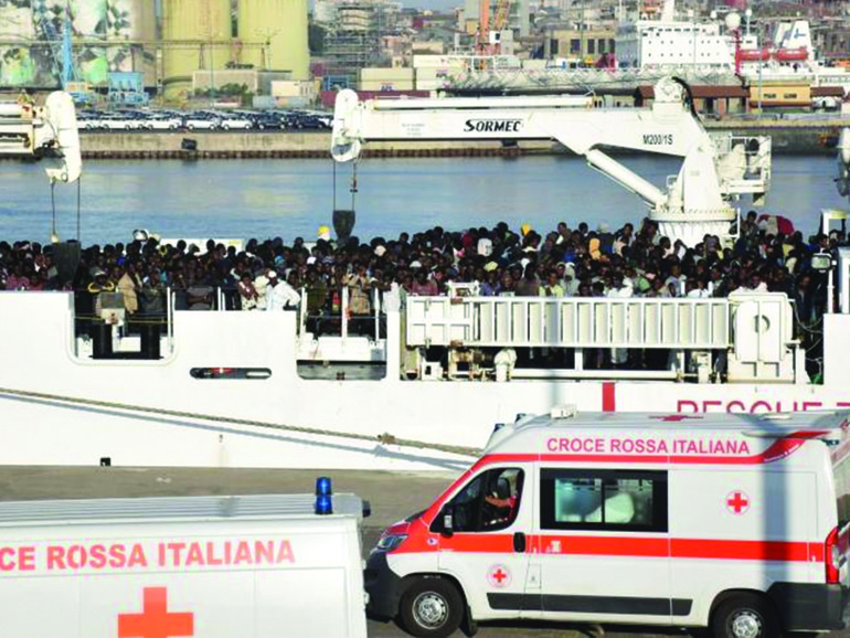 Migranti: Viminale, da inizio anno 9.944 persone sbarcate sulle coste italiane. Poco meno di 300 a novembre