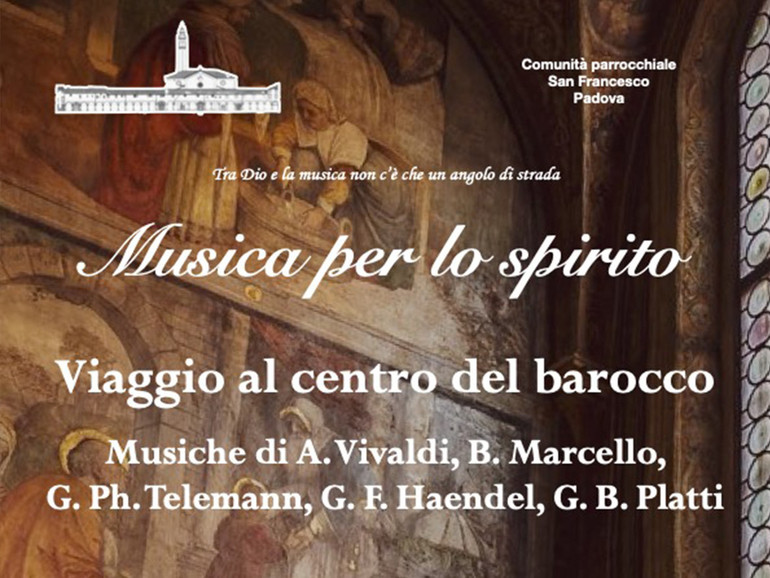Musica per lo spirito. Viaggio al centro del barocco domenica 28 novembre
