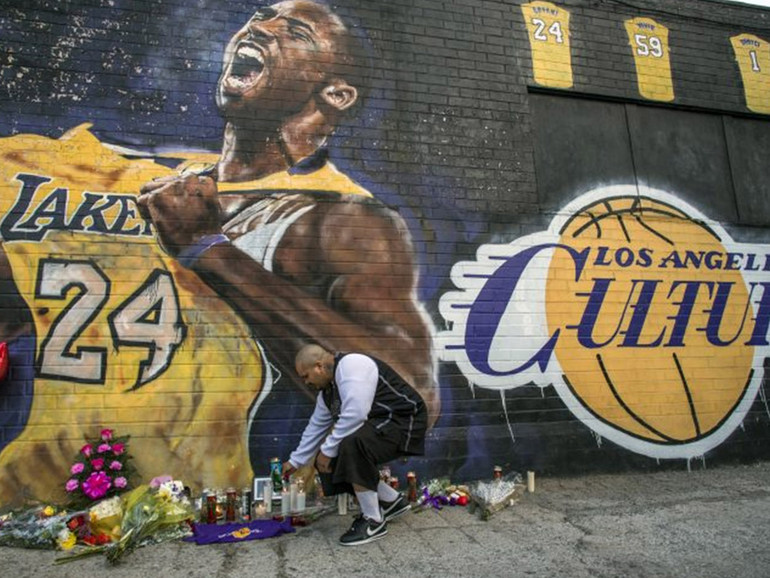 Nella parrocchia di Kobe Bryant dove ogni domenica era puntuale a messa