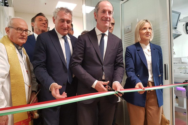 Ospedale di Padova. Inaugurata la nuova Terapia intensiva e patologia neonatale