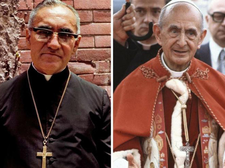Paolo VI e mons. Romero presto santi