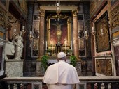 Papa Francesco: a Santa Maria Maggiore e San Marcello al Corso per “invocare la fine della pandemia che colpisce l’Italia e il mondo”