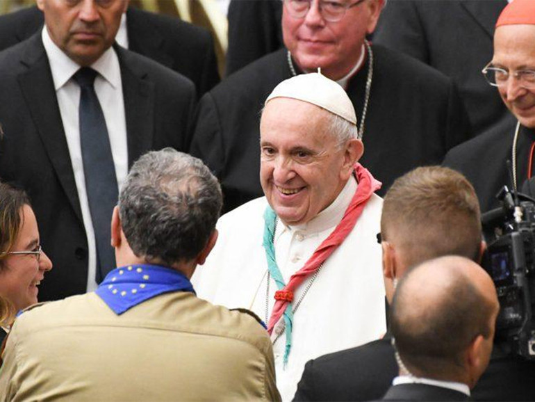Papa Francesco a Scout d’Europa, “il creato è il social di Dio, non continuare a sfruttarlo”