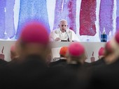Papa Francesco ai vescovi italiani: “Il Sinodo deve incominciare dal basso, la luce è Firenze”