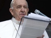 Papa Francesco: “cuore straziato”, “tacciano le armi” e “si aprano corridoi umanitari”. “Dio sta con gli operatori di pace”