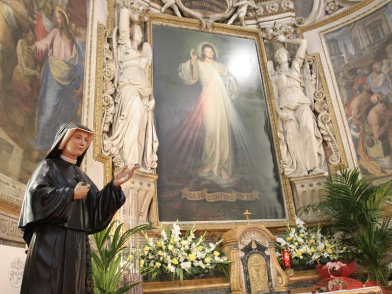 Papa Francesco: il 19 aprile presiede la messa nella Chiesa di Santo Spirito in Sassia per il 20° di canonizzazione di suor Faustina Kowalska