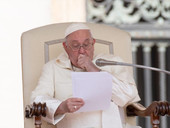 Papa Francesco: “pace giusta per popolo palestinese e israeliano”, “si soffre tanto”, “la guerra è sempre una sconfitta”