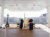 Papa Francesco: “Preghiamo per la pace, Israele e Palestina siano due Stati”