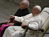Papa Francesco: udienza, “continuiamo a pregare per la grave situazione in Terra Santa”, “prosegua la tregua a Gaza”