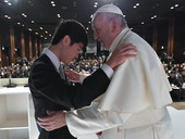 Papa in Giappone: a vittime triplice disastro, “preoccupazione per il prolungarsi dell’uso dell’energia nucleare”
