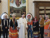 Popoli nativi del Canada: mons. Poisson (presidente vescovi) a Papa Francesco, “nostra storia è segnata dall’infamia di errori e fallimenti”