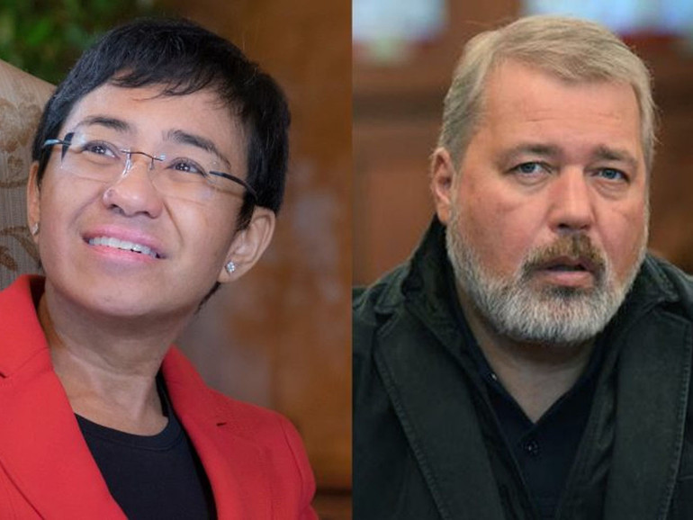 Premio Nobel per la pace: riconoscimento al russo Dmitry Muratov e alla filippina Maria Resa