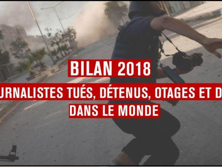 Reporters sans frontières, il 2018 “anno nero” per i giornalisti: 80 omicidi, 348 detenuti in carcere