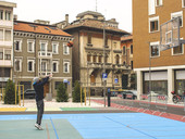 Riqualificazione urbana. Piazza De Gasperi. La piazza con una nuova anima