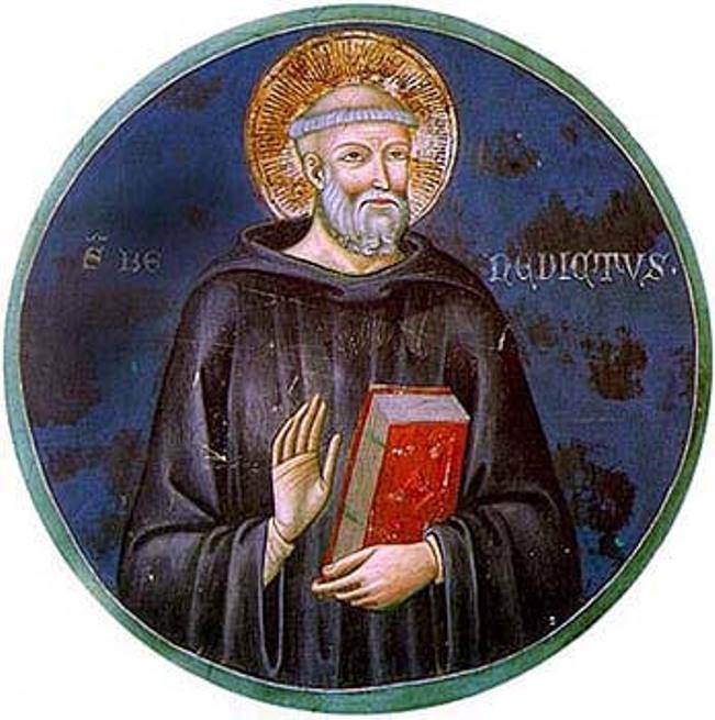 San Benedetto Abate è il patrono principale dell’intera Europa. Lo celebriamo il primo giorno di primavera San Benedetto Abate è il patrono principale dell’intera Europa. Lo celebriamo il primo giorno di primavera