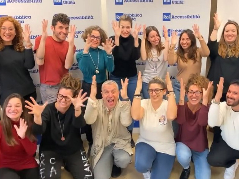 Sanremo per tutti, sbarcano su RaiPlay i Lis performer Sanremo per tutti, sbarcano su RaiPlay i Lis performer