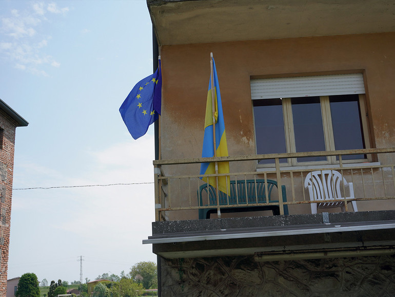 Sant’Urbano, i profughi ucraini danno uno sguardo a quel che sarà. La lingua universale dell’amore