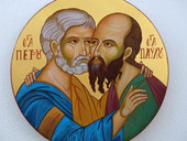 Santi Pietro e Paolo, “le chiavi e la spada”