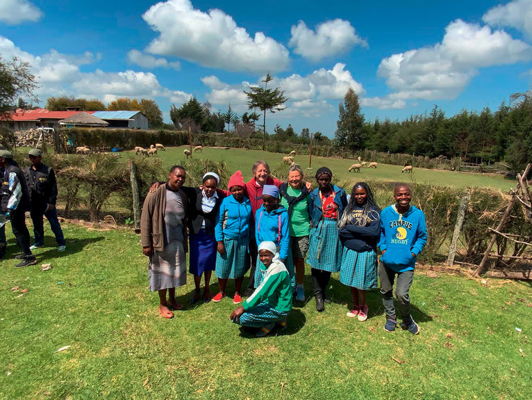 Sostegno senza distanze. In Kenya, a Nyahururu, l'impegno di Albino Valente e Doriana Benetello dell'Onlus Sosteniamo insegnando