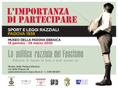 Sport e leggi razziali. Mostra al museo della Padova Ebraica in via delle Piazze dal 19 gennaio al 29 marzo