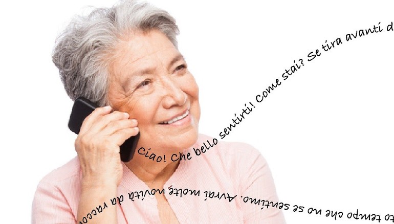 "Telefonata amica" va incontro agli anziani