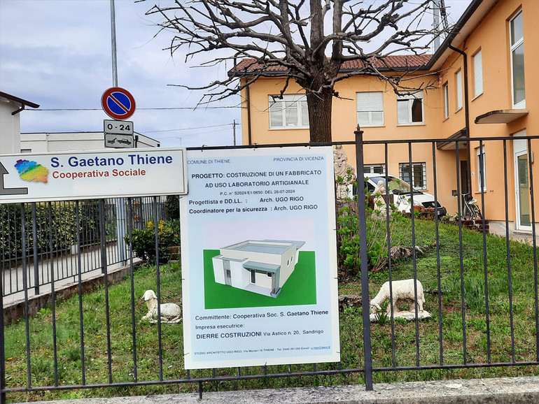 Thiene. Una nuova casetta per l’officina della cooperativa San Gaetano Thiene. Una nuova casetta per l’officina della cooperativa San Gaetano