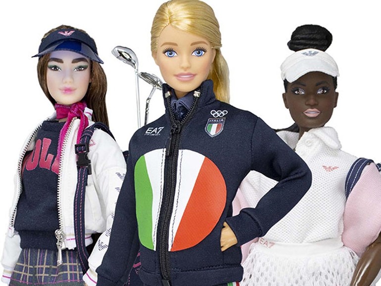 Tokyo 2020, partita l'asta benefica delle tre Barbie Italia team firmate EA7 Tokyo 2020, partita l'asta benefica delle tre Barbie Italia team firmate EA7