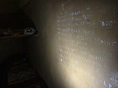 Ucraina: anche una preghiera del Padre Nostro incisa sul muro nella stanza delle torture di Balakliya