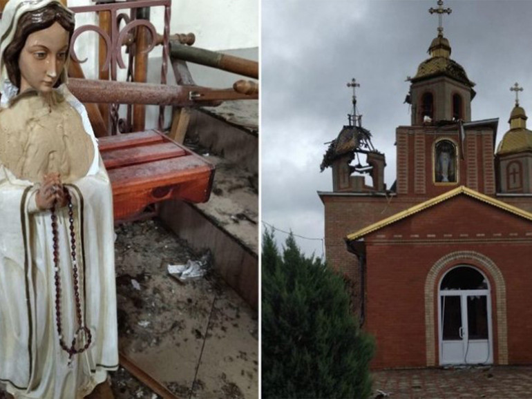 Ucraina: Donetsk, distrutta la chiesa greco-cattolica della Natività. Dal 24 febbraio ad oggi 270 gli edifici religiosi distrutti