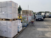 Un imprenditore dona 100 mila euro alle Caritas venete. 21 mila euro in beni alimentari, 14 tonnellate e mezza di cibo per Padova