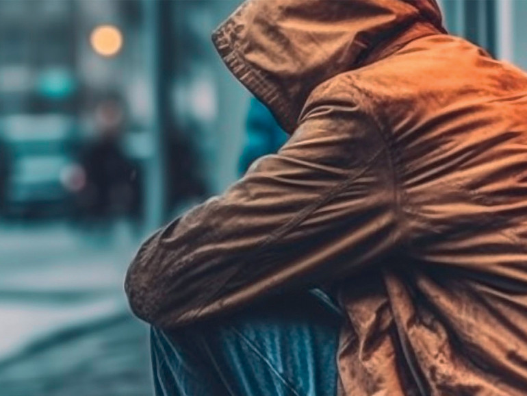 Viaggio notturno in strada tra i senza dimora, con due volontarie, in una serata di gennaio