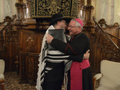 Visita del vescovo Claudio in sinagoga a Padova. Insieme, per un obiettivo comune