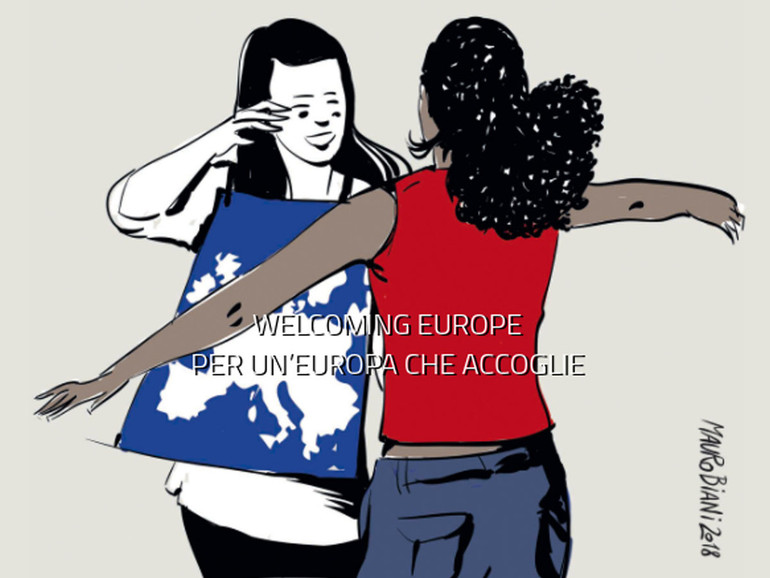 Welcoming Europe, 65 mila firme per un’Ue accogliente: “Cambiare leggi” Welcoming Europe, 65 mila firme per un’Ue accogliente: “Cambiare leggi”
