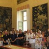 Nelle foto diramate dalla diocesi di Mantova, anche i numerosi amici e parenti presenti all'annuncio della nomina