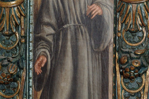 Sant'Antonio da Padova (Polittico di Stefan van Calcar, particolare)