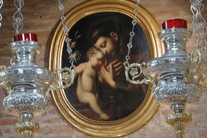 Sant'Antonio, tela di P. Liberi