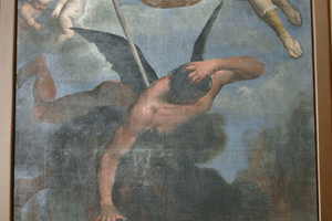 San Michele arcangelo combatte satana